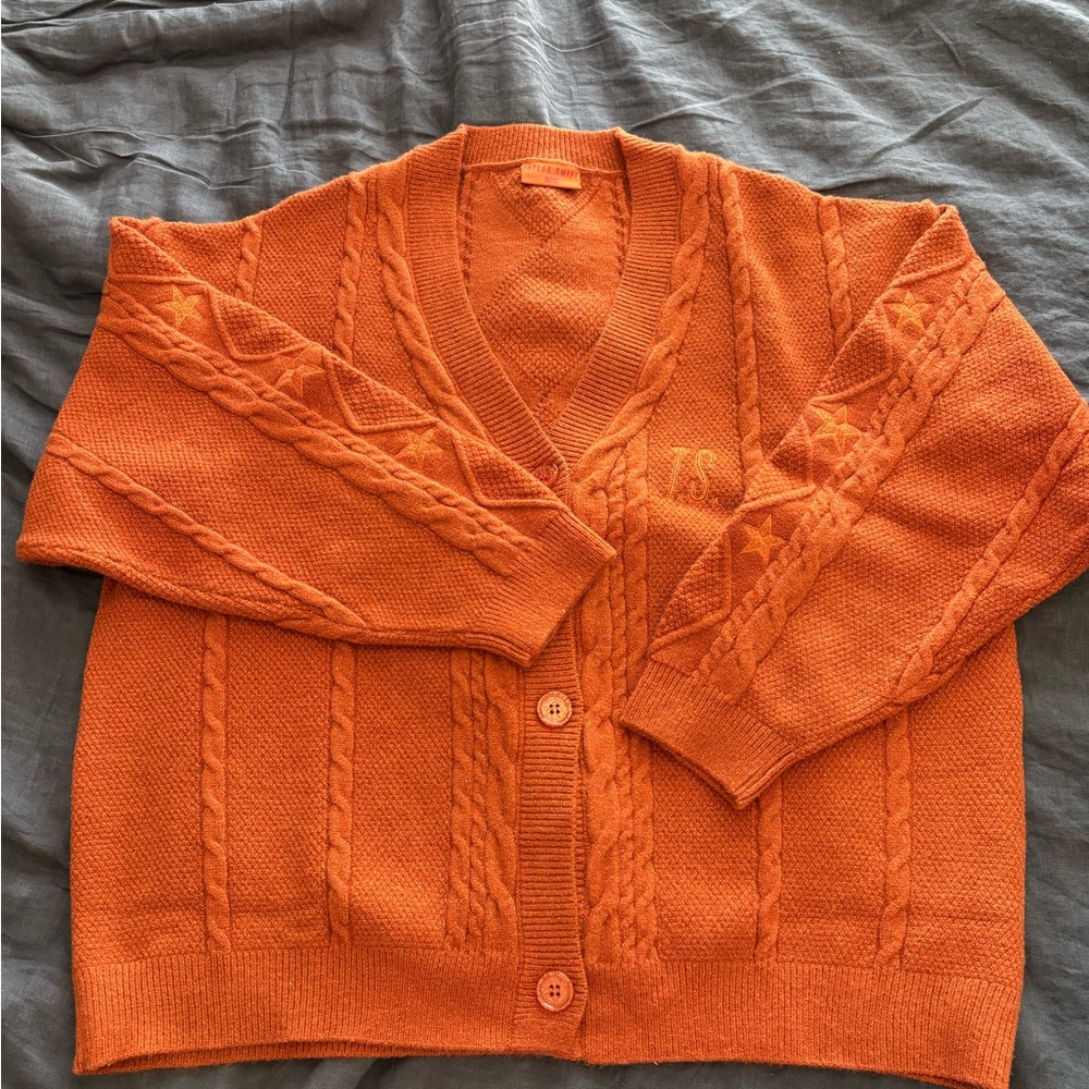 The life of a showgirl cardigan